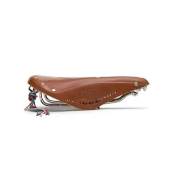 Shop Brooks B17 Carved Leather Bike Saddle - Honey Finish