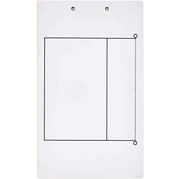 Murray Sporting Goods Dry Erase Coaches Clipboard for Volleyball