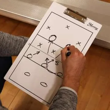 Murray Sporting Goods Dry Erase Coaches Clipboard for Volleyball