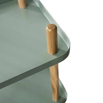 Stylish Sofa Side Table with Wheels for Easy Organization