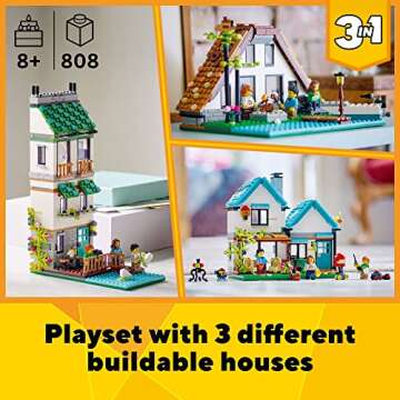 LEGO Creator Cozy House Building Kit for Kids