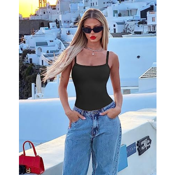 TDIFFUN Women's Shapewear Cami Tank Tops with Tummy Control