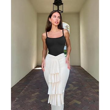 TDIFFUN Women's Shapewear Cami Tank Tops with Tummy Control