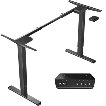 VIVO Electric Dual Motor Adjustable Desk Frame