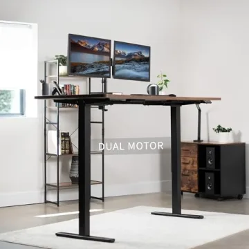 VIVO Electric Dual Motor Adjustable Desk Frame