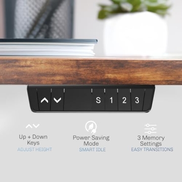 VIVO Electric Dual Motor Adjustable Desk Frame