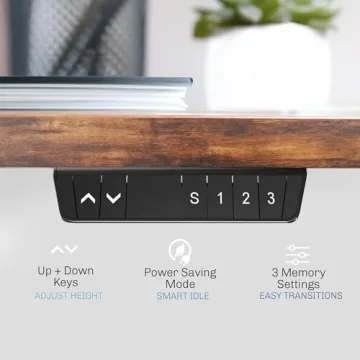 VIVO Electric Dual Motor Adjustable Desk Frame