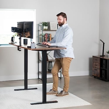 VIVO Electric Dual Motor Adjustable Desk Frame