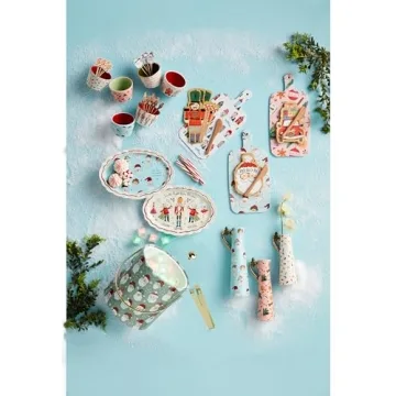 Mud Pie Bud Vases; Pink Gingerbread, 7 3/4" x 2" Dia