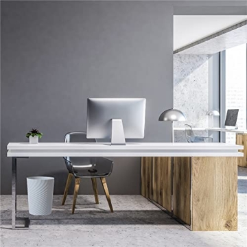 XAJH Plastic Small Trash Can for Compact Spaces