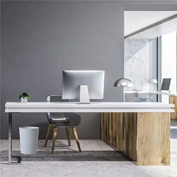 XAJH Plastic Small Trash Can for Compact Spaces