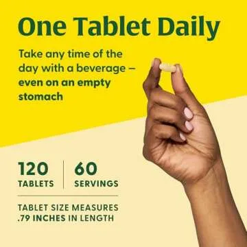 MegaFood Women's 40+ Advanced Multivitamin for Women - Dr Formulated - Vitamin B, Vitamin D3, Vitamin K2 & Choline - Energy Metabolism, Brain Health & Bone Health - Vegetarian - 120 Tabs (60 servings)