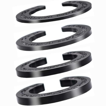 4PCS Upgraded DA99-04158A Hinge Shim Refrigerator Door Height Adjustment Kits,Replacement Parts for ...