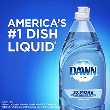 Dawn Ultra Dishwashing Liquid Dish Soap, Original Scent, 8 oz
