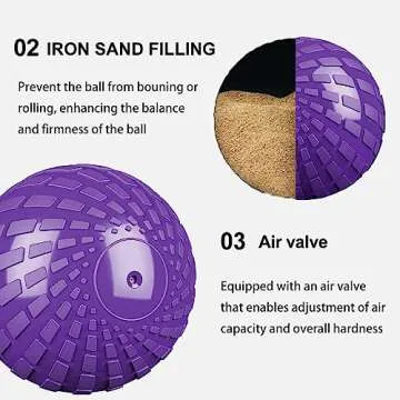 STRPRETTY BASIC 10 lbs Medicine Ball for Training
