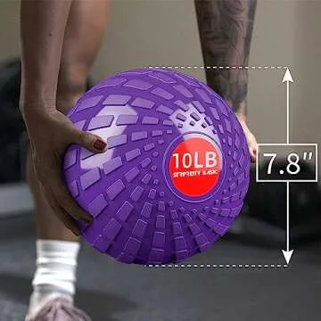 STRPRETTY BASIC 10 lbs Medicine Ball for Training
