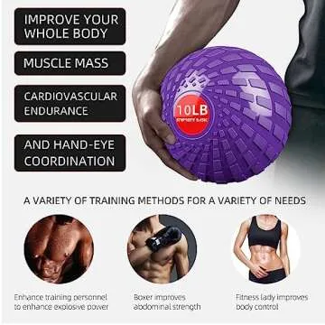 STRPRETTY BASIC 10 lbs Medicine Ball for Training