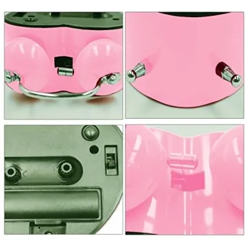 Cute Pink Twin Bell Alarm Clock for Heavy Sleepers