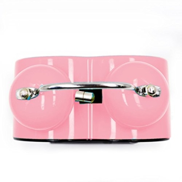 Cute Pink Twin Bell Alarm Clock for Heavy Sleepers