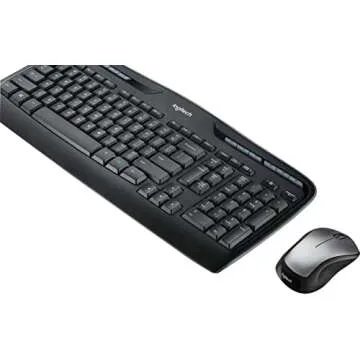 Logitech MK335 Wireless Keyboard and Mouse Combo - Black/Silver