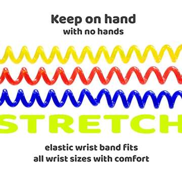 Downtown Pet Supply - Dog Clicker or Cat Training Clicker - Horse, Cat & Dog Training Clickers - with Wrist Strap & Big Button - Nice, Loud Click - 2 Pack