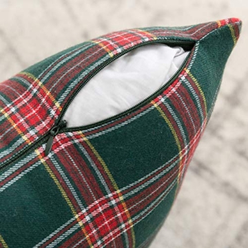 Shop AQOTHES Christmas Plaid Throw Pillow Covers Set Online