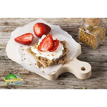 Greenbow Organic Bee Pollen - 100% USDA Certified Organic, Non-GMO, Halal, Kosher Certified, Pure & Natural Bee Pollen - Superfood Packed with Proteins, Vitamins & Minerals - Gluten Free - 311g