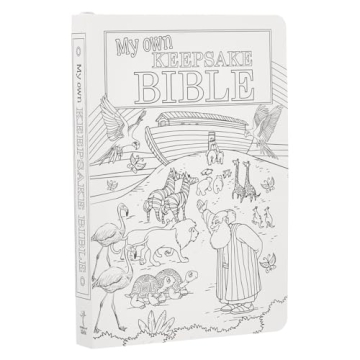 My Own Keepsake Bible: A Storybook to Color for Kids