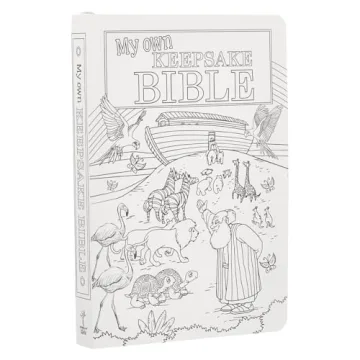 My Own Keepsake Bible: A Storybook to Color for Kids