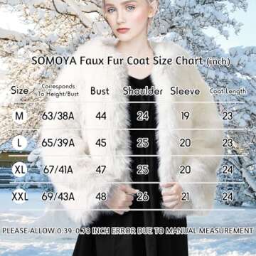 Stylish Womens Faux Fur Coat for Chic Winter Outfits