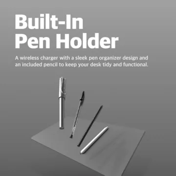 POUT H3 PRO Wireless Charging Mouse Pad for Home & Office