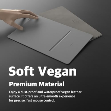 POUT H3 PRO Wireless Charging Mouse Pad for Home & Office