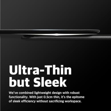 POUT H3 PRO Wireless Charging Mouse Pad for Home & Office