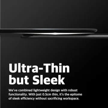 POUT H3 PRO Wireless Charging Mouse Pad for Home & Office