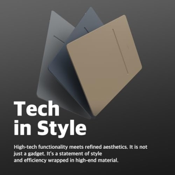 POUT H3 PRO Wireless Charging Mouse Pad for Home & Office