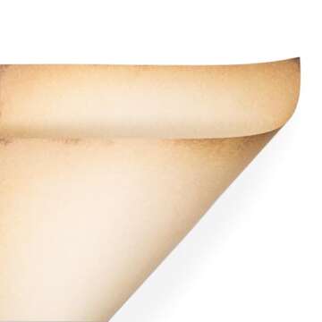 50 Pack Classic Aged Paper | Vintage Stationary Paper | Use for Creating Timeless Writing, Drawing, Sketches, Painting Projects | Ink Jet and Laser Printer Friendly | 8.5 x 11 Inches 50 Sheets