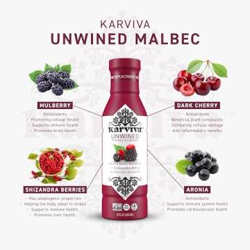 Karviva Unwined Non-Alcoholic Wine – Organic Malbec Alternative