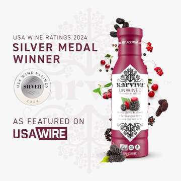 Karviva Unwined Non-Alcoholic Wine – Organic Malbec Alternative