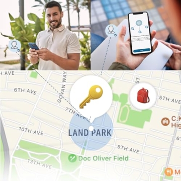 ANNNWZZD 4 Pack Air Tracker - Find Your Items Easily