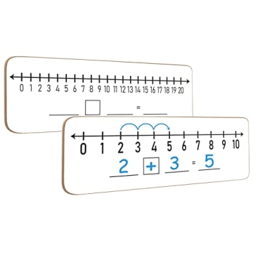 SCRIBBLEDO 4"x12" Dry Erase Number Line Board