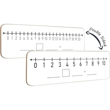 SCRIBBLEDO 4"x12" Dry Erase Number Line Board