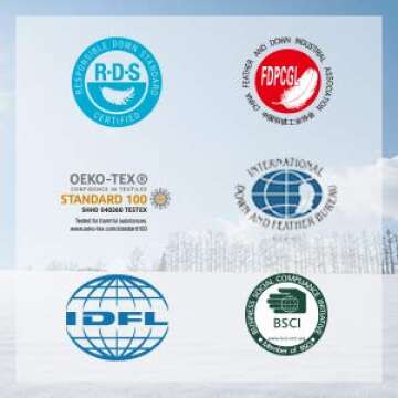 LESNNCIER Luxury Medium Warmth Feather Down Comforter Queen Size,Hotel Collection All Season Duvet Insert, Ultra Soft Down Proof Polycotton Cover with 8 Tabs（Pinch Pleated,106"x90"）