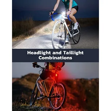 Zewdov USB Rechargeable Bike Lights for Safety and Visibility