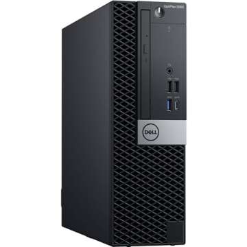 Dell Optiplex 5060 Desktop Computer | Hexa Core Intel i5 | 32GB DDR4 RAM | 1TB SSD Solid State | Win...