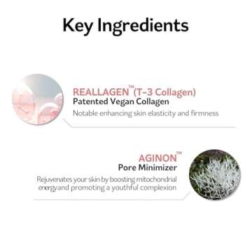 PESTLO Baby Collagen Glow Mask - Korean Peel Off Mask Skincare Infused with Reallagen/T3 Vegan Collagen, Aginon, Volufiline, for Elasticity, Firmness, Glow Skin, and Optional Overnight Use