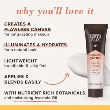 Burt's Bees Illuminating Face Primer for Radiant Skin