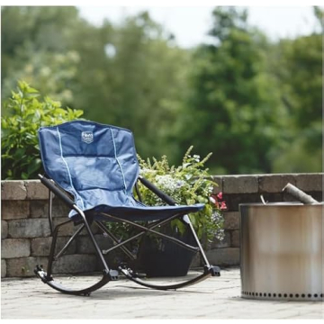 Timber Ridge Portable Rocking Chair for Outdoor Activities
