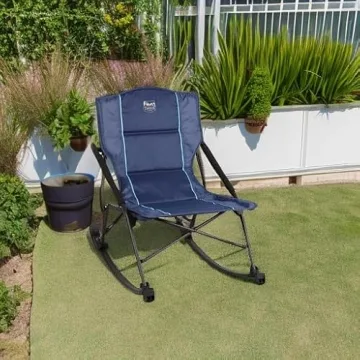 Timber Ridge Portable Rocking Chair for Outdoor Activities
