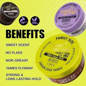 EBIN NEW YORK 24 Hour Edge Tamer - Extra Mega Hold