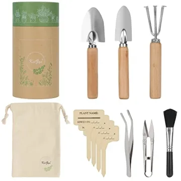KiiZY Indoor Gardening Tools Set for Plant Lovers - 12 Pieces